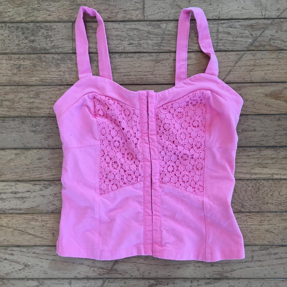 Pink Crop Top